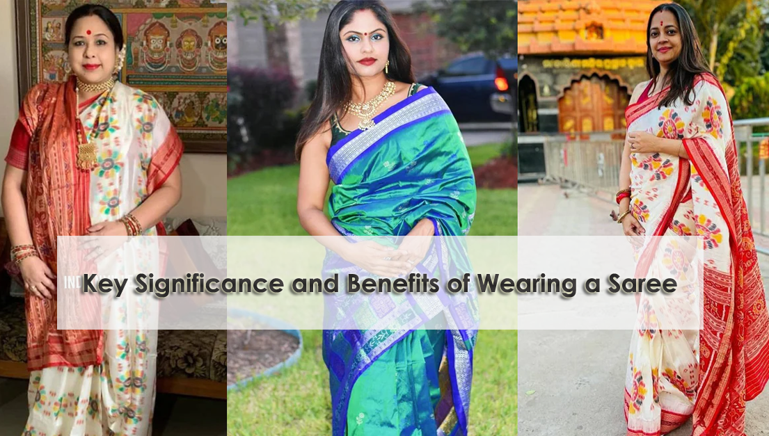 Odisha Handloom and Handicrafts: Wearing Saree and Benefit of draping it -  Women's Health