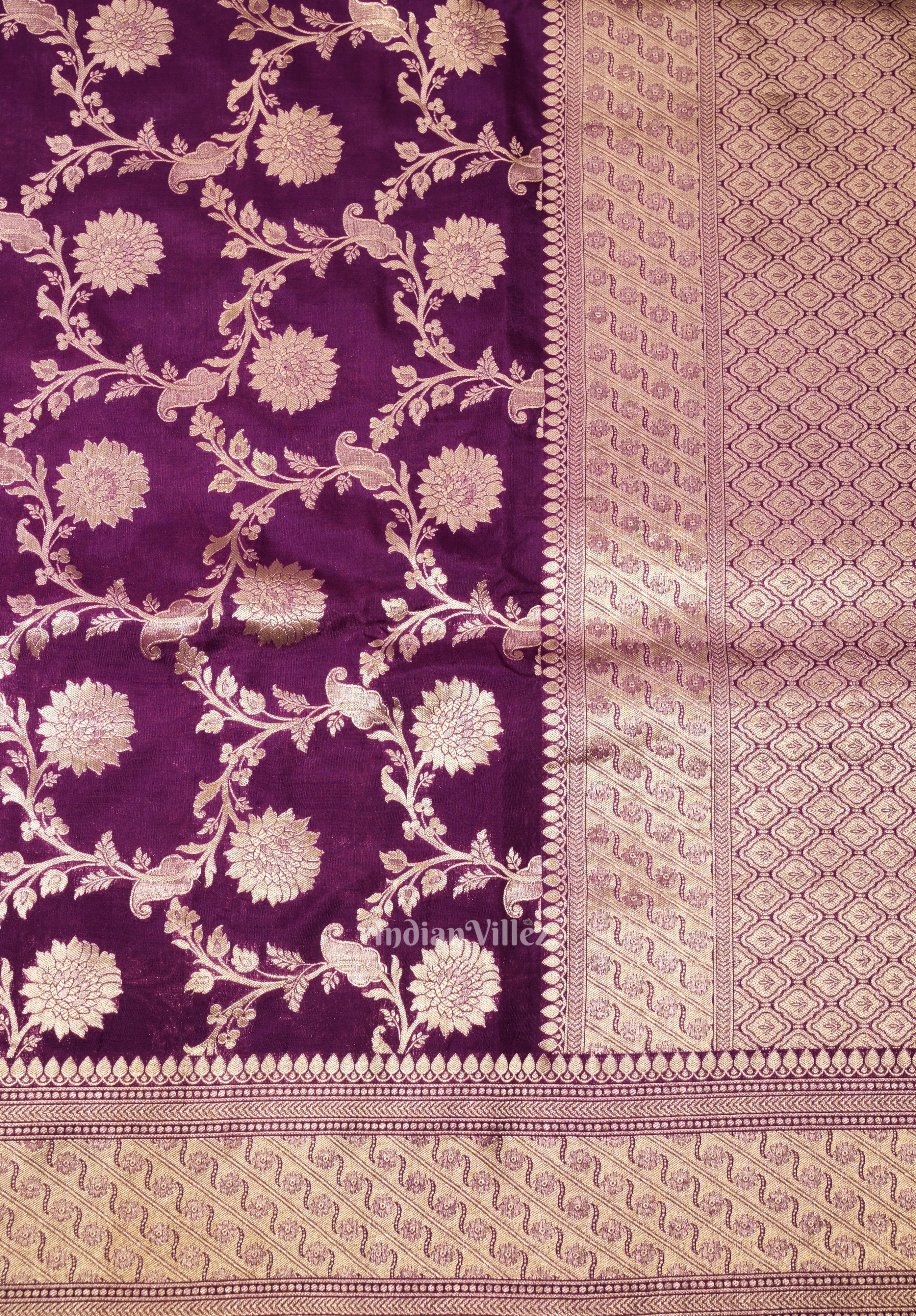 Meenakari Banarasi Katan Silk Saree