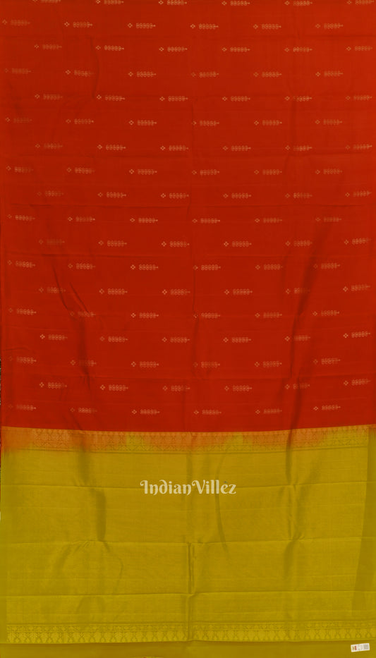 Red Pure Kanjivaram Soft Silk Saree