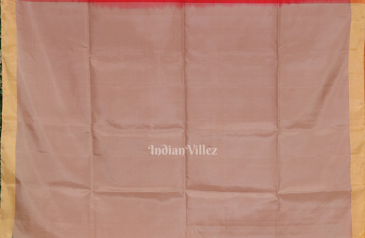 Red Pure Kanjivaram Soft Silk Saree