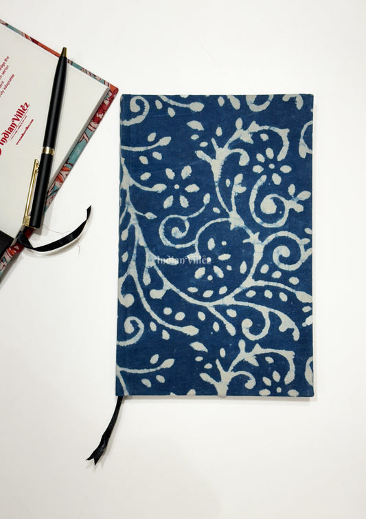 Hand Block-Print Handmade Woven Cotton Fabric Cover Diary