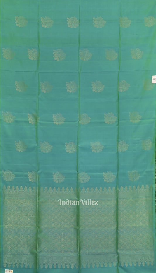 Green Pure Kanjivaram Soft Silk Saree