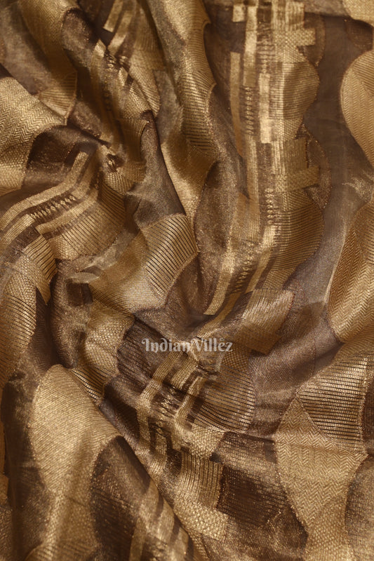 Morph Zari Woven Banarasi Tissue Saree  