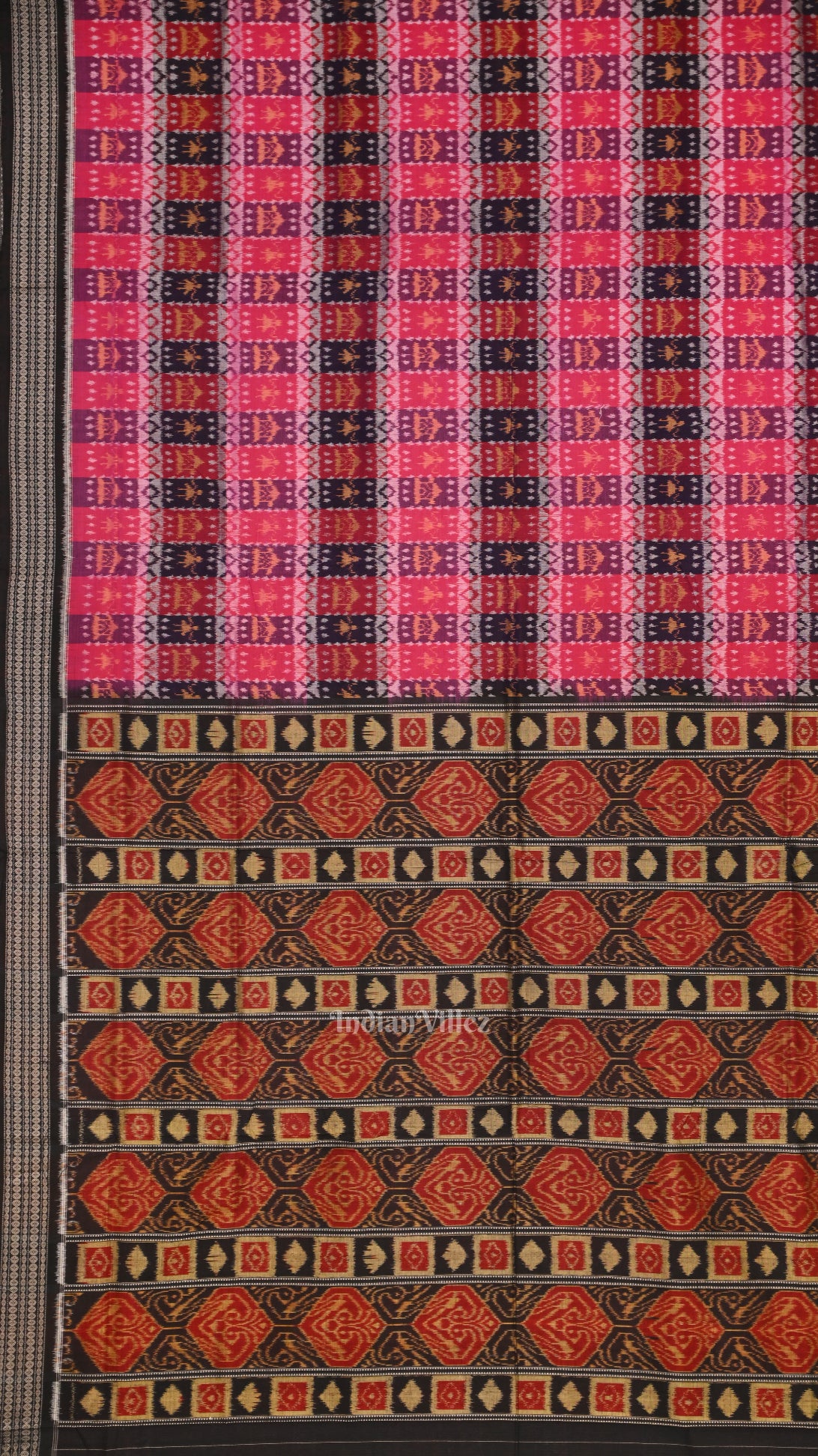  Multicolor Odisha Ikat Sambalpuri Pure Cotton Ikat Saree