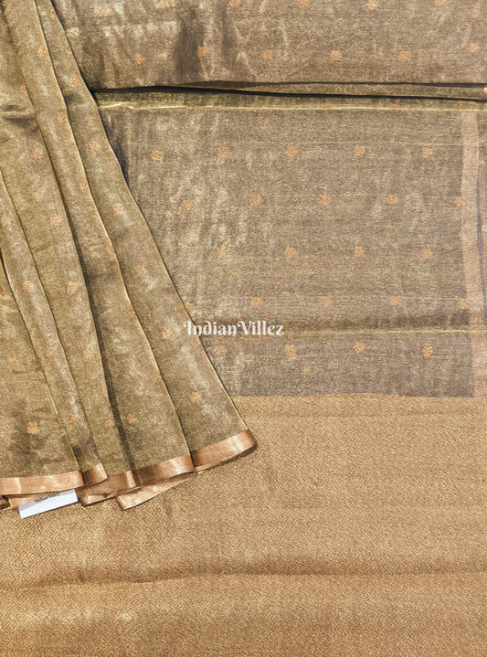 Zari Woven Exclusive  Banarasi Tissue Saree