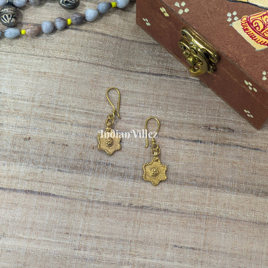 Handmade Dhokra Tribal Earring