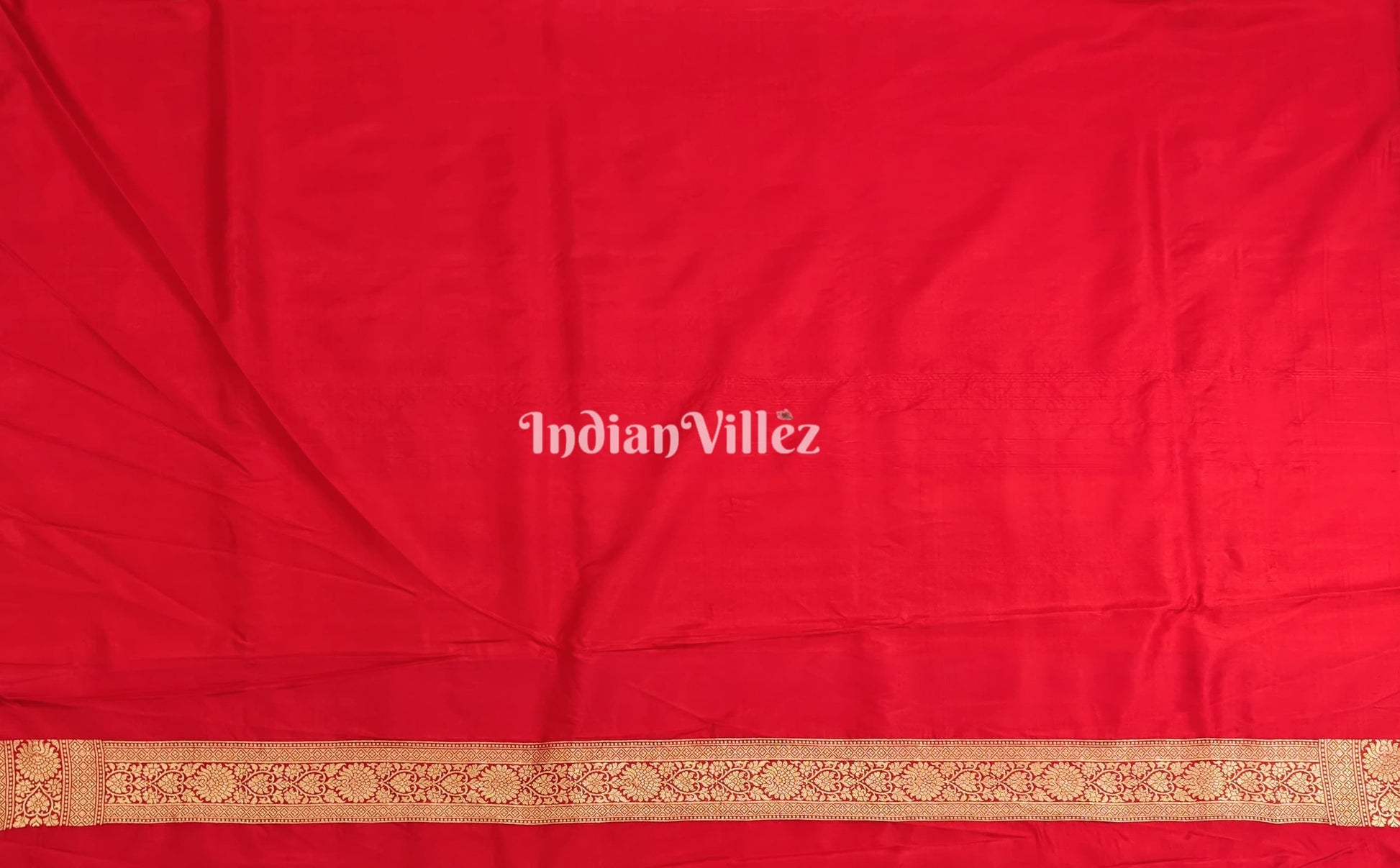 Red Designer Banarasi Meenakari Katan Silk Saree