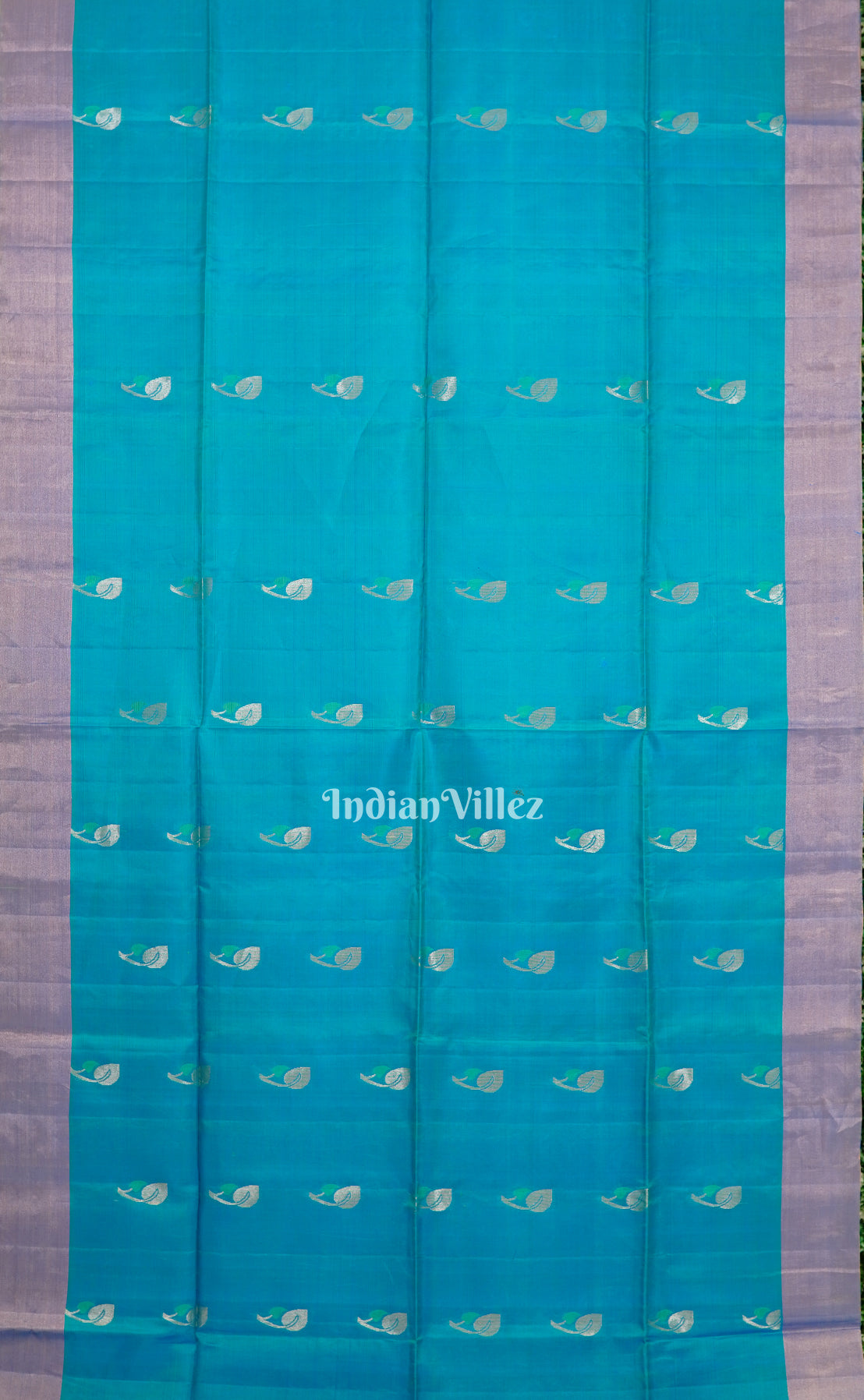 Sky Coffe Handwoven South Soft Silk Saree