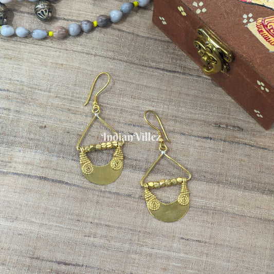 Handmade Dhokra Tribal Earring