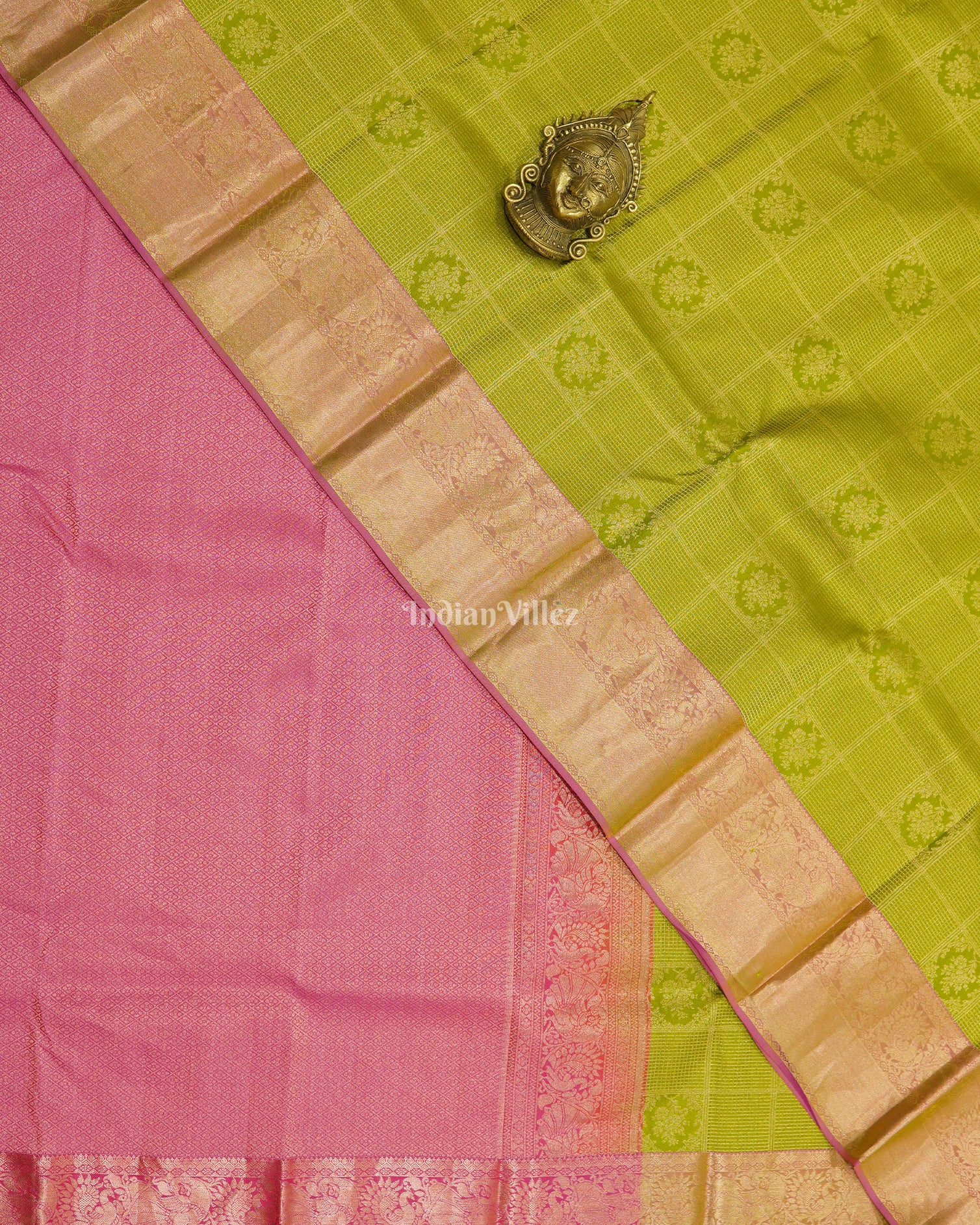 Green Pure Kanjivaram Silk Saree