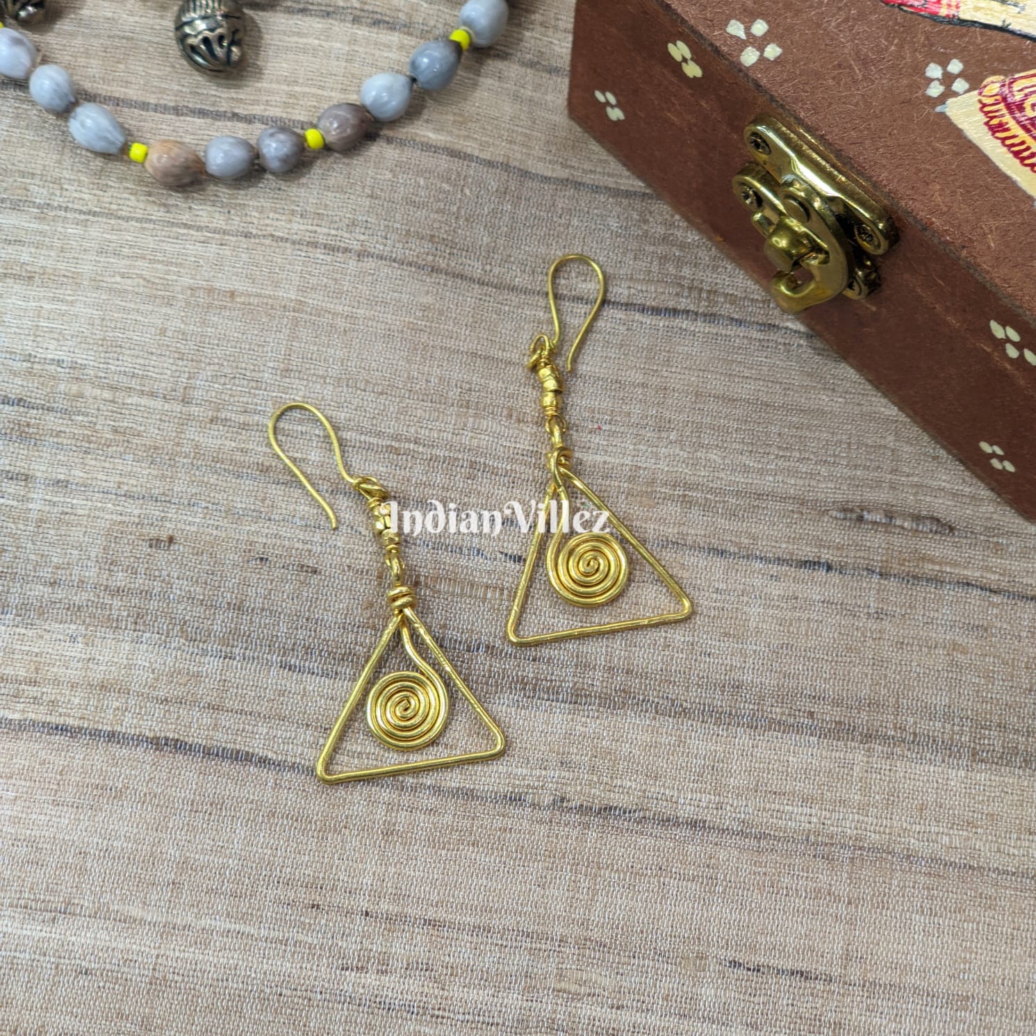 Handmade Dhokra Tribal Earring