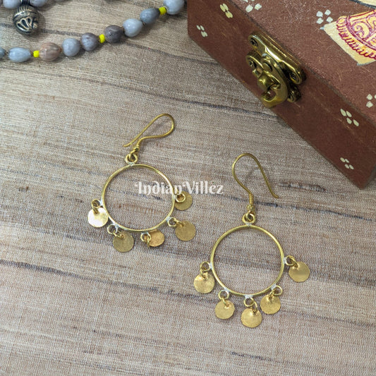 Handmade Dhokra Tribal Earring