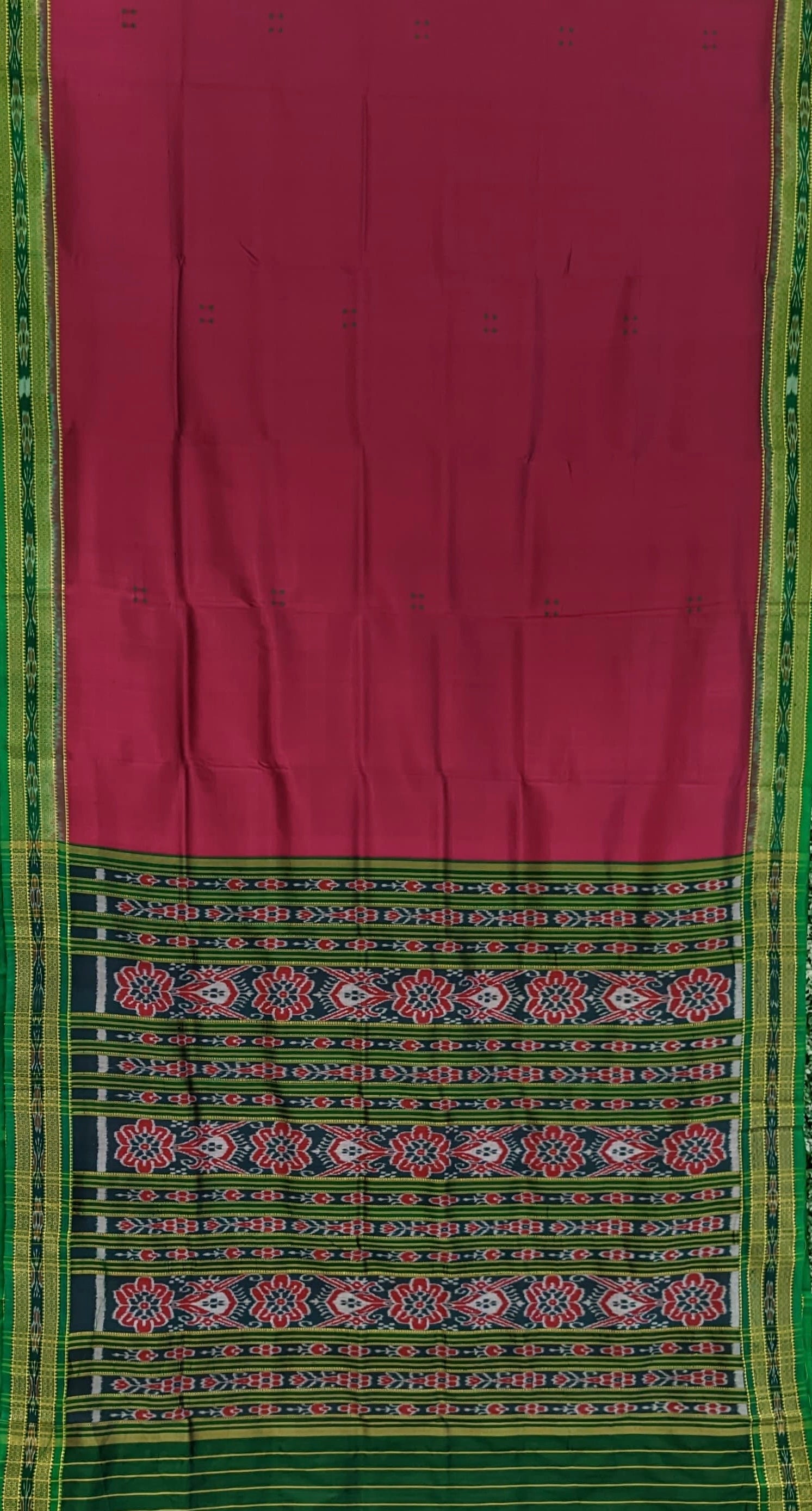 Khandua Pata Saree: Buy Nuapatna Pure Khandua Silk Saree Online ...