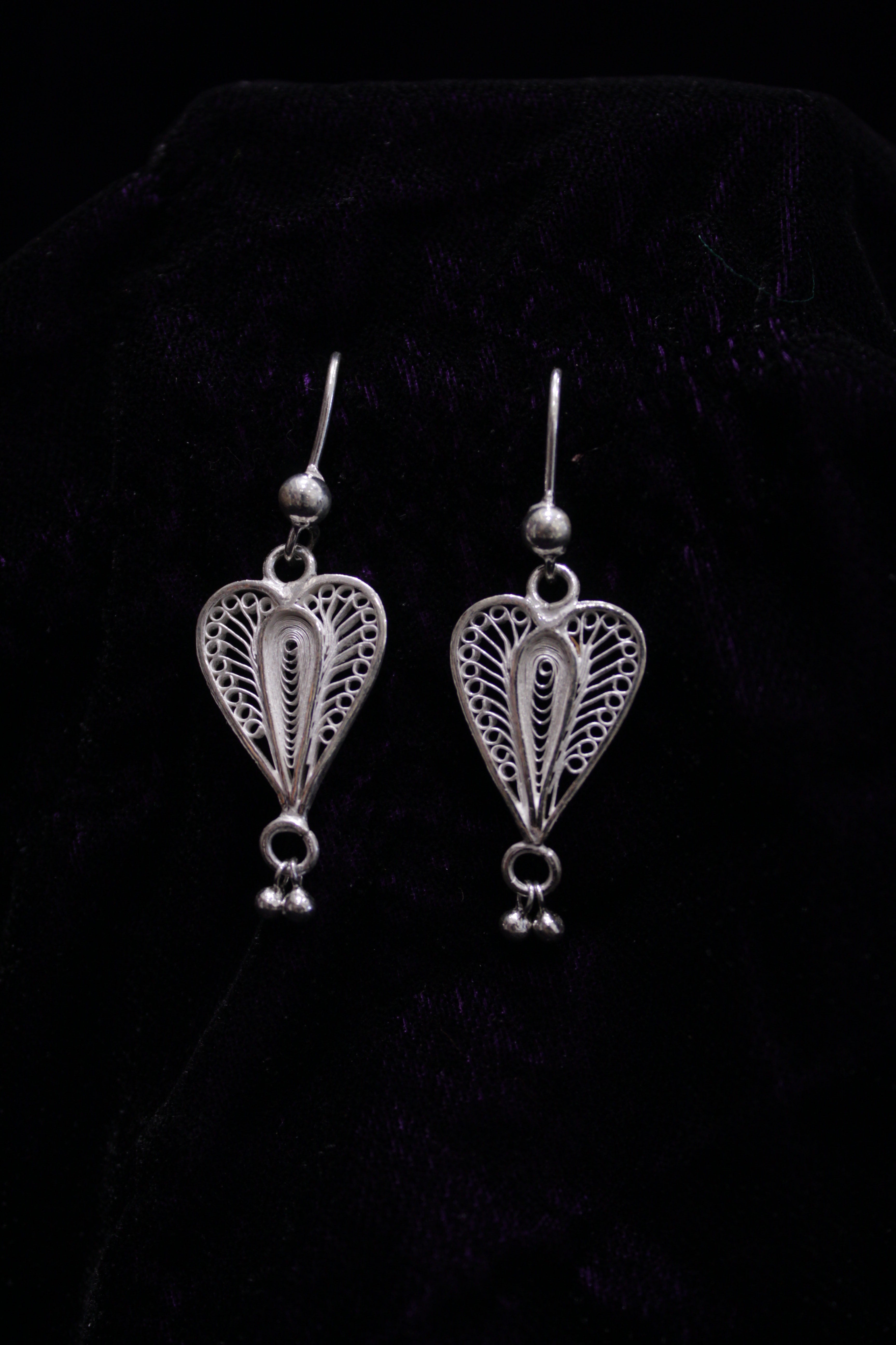 Sterling Silver Filigree Earring