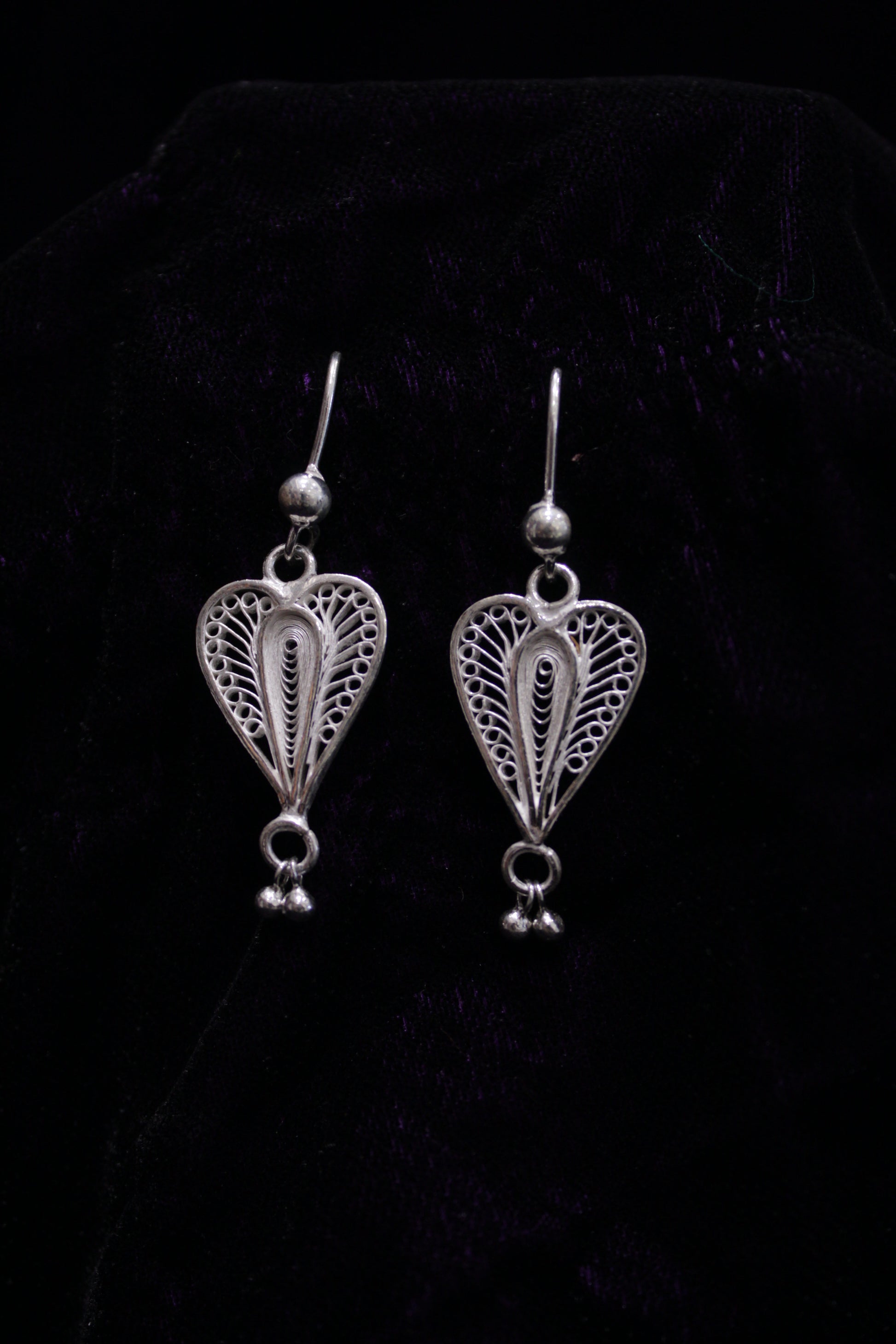 Sterling Silver Filigree Earring