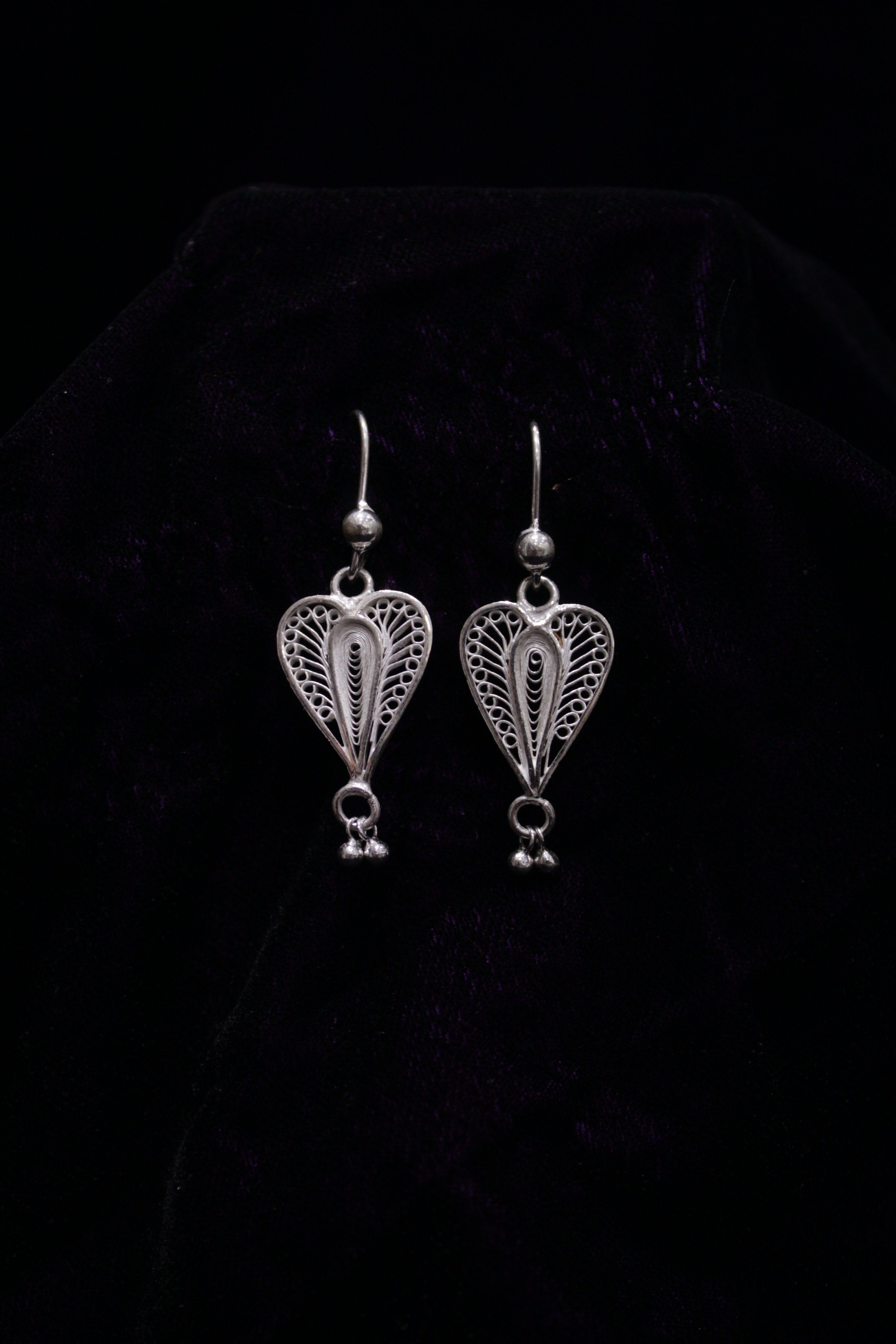 Sterling Silver Filigree Earring