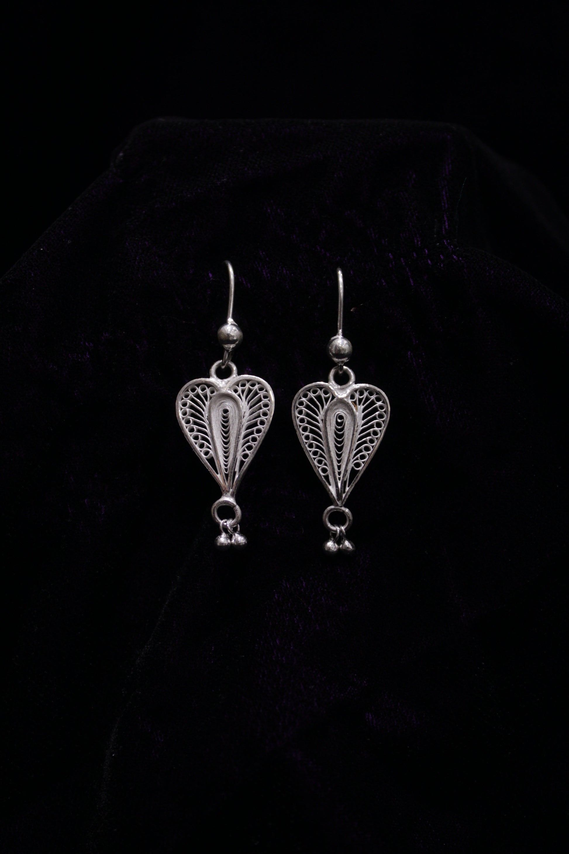 Sterling Silver Filigree Earring