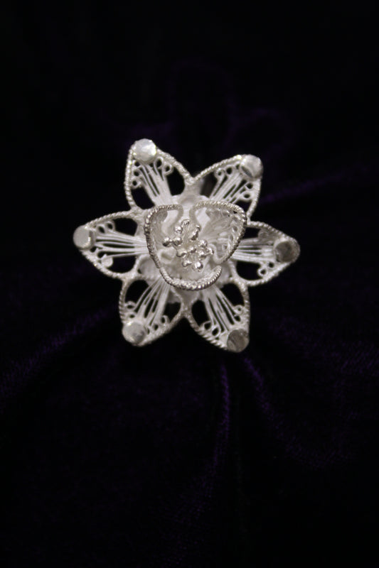 Women's Tarakasi Silver Filigree Ring