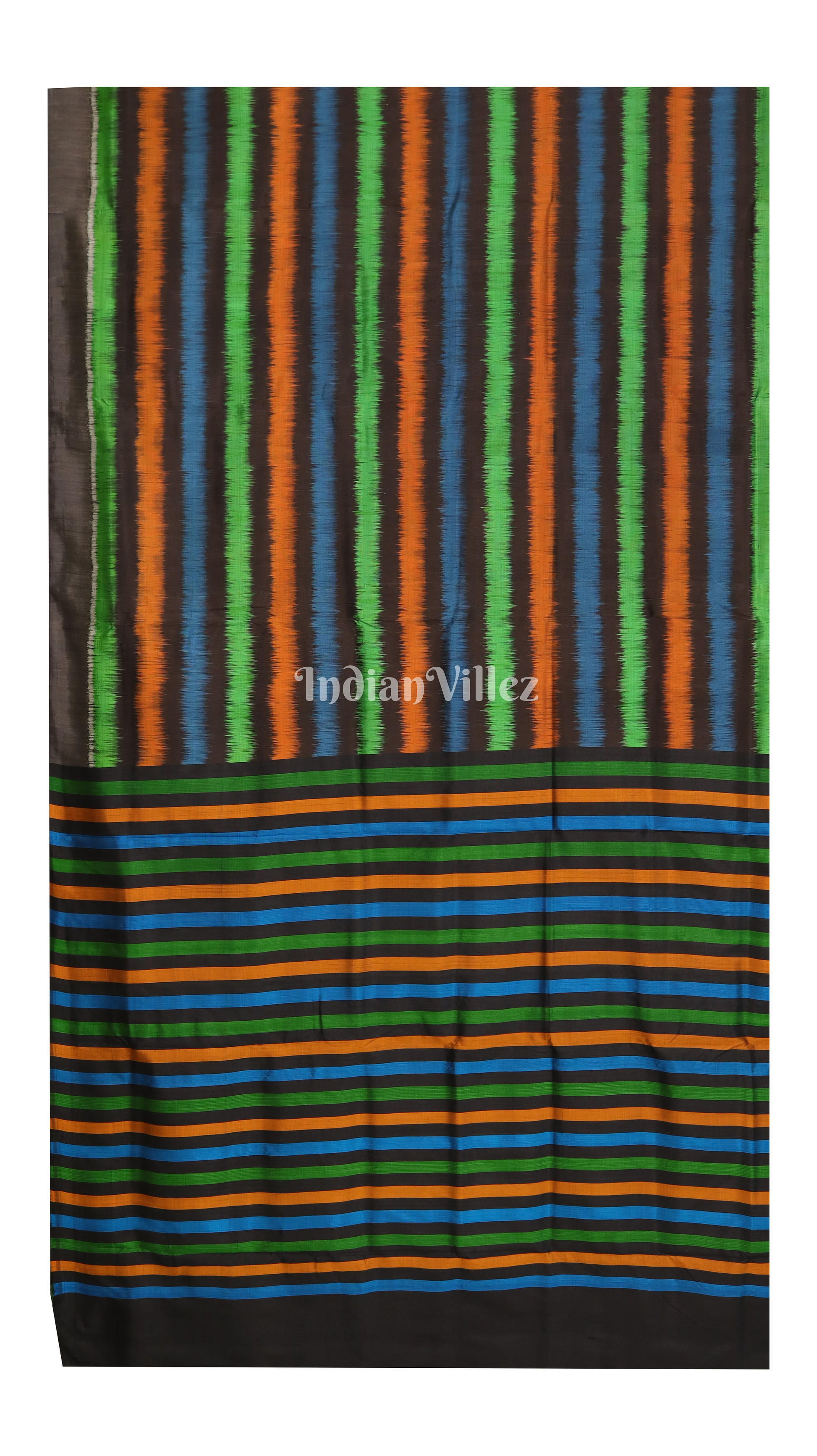 Multicolored Odisha Ikat Designer Contemporary Silk Saree