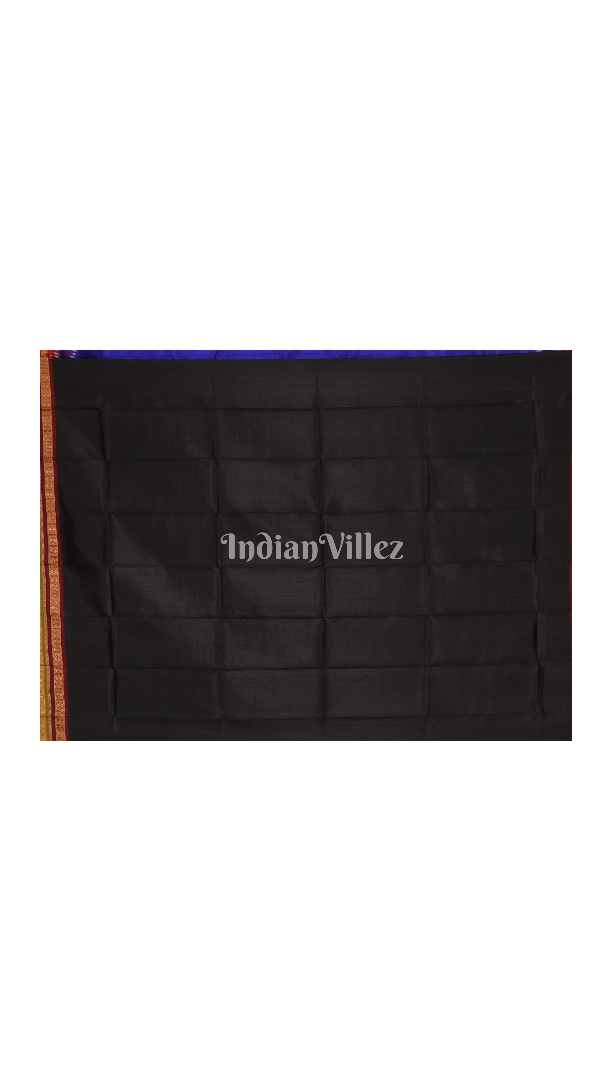 Black Doli Barat Kathiphera Odisha Ikat Khandua Silk Saree