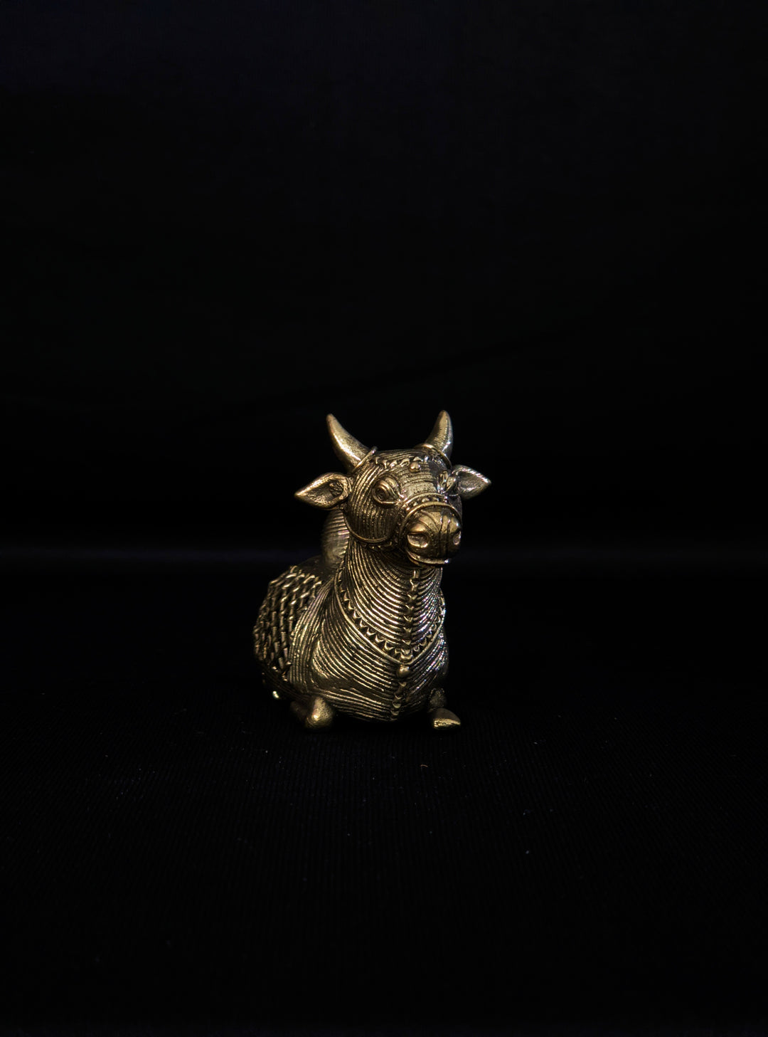 Handmade Dhokra Nandi Bull – IndianVillèz