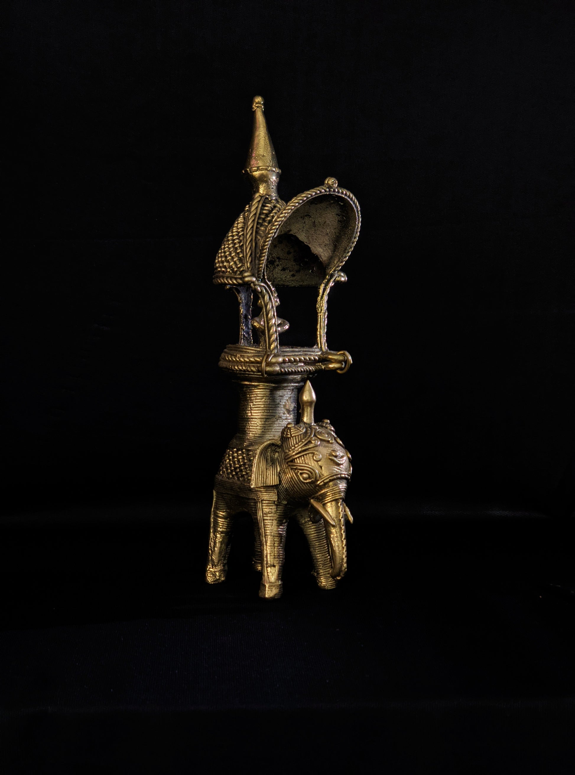 Dhokra Elephant Sabari Metal Craft