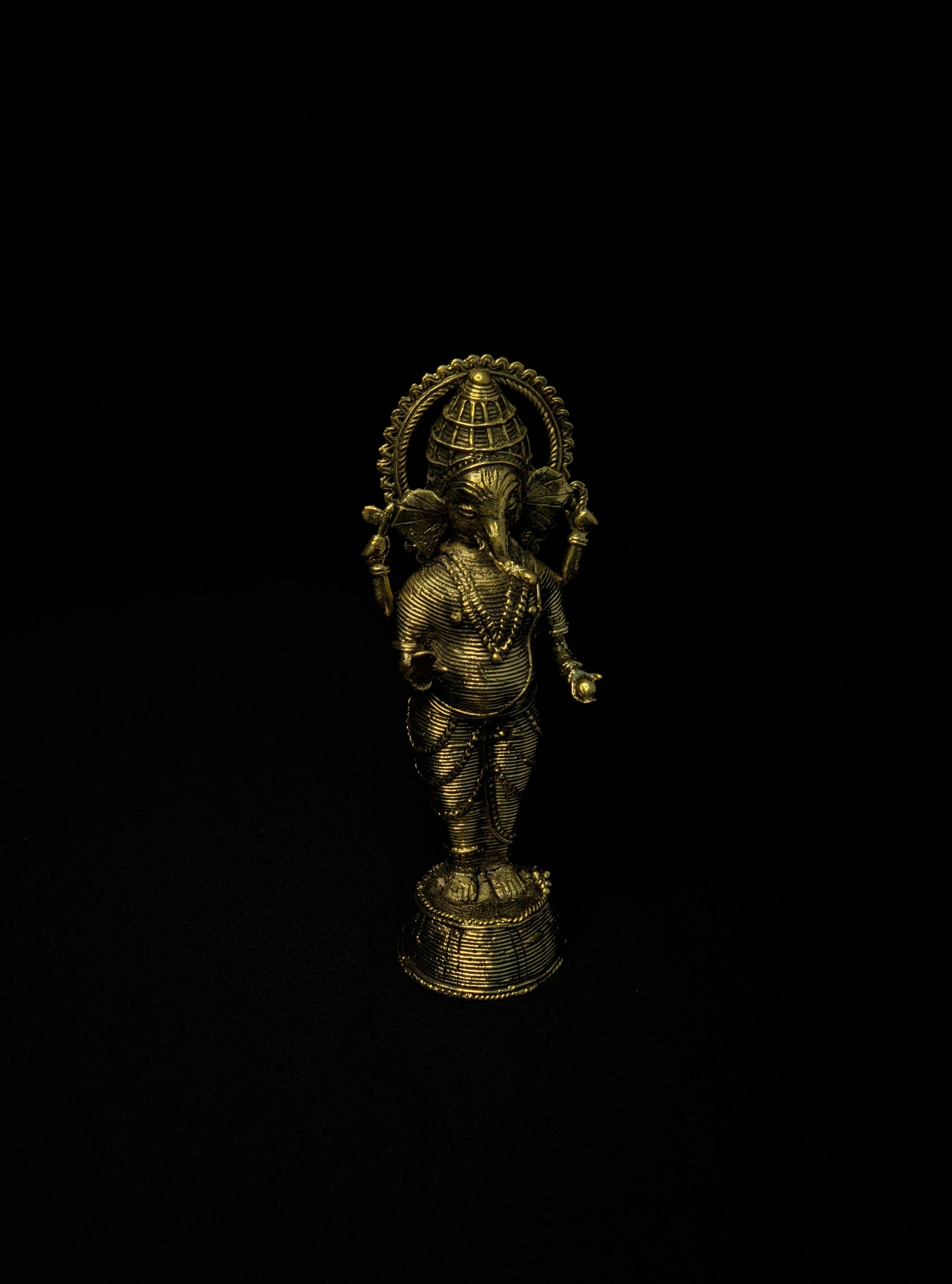 Dhokra - Standing Shri Ganesh