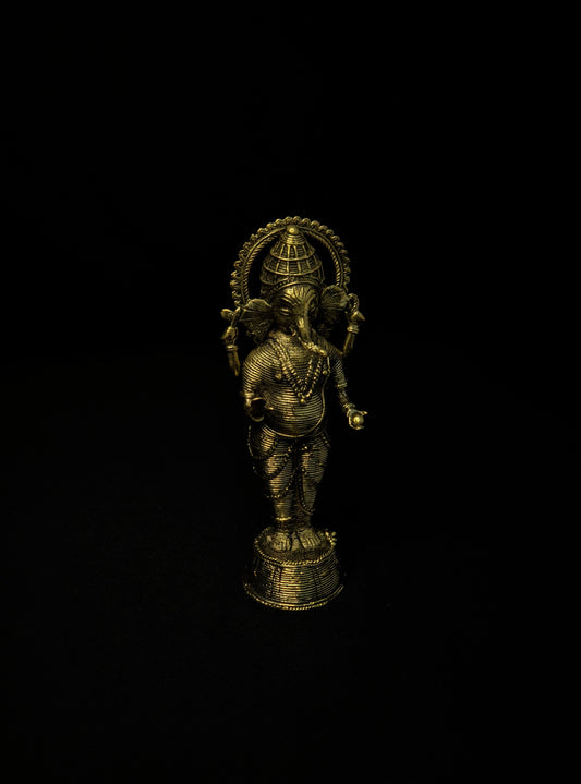 Dhokra - Standing Shri Ganesh