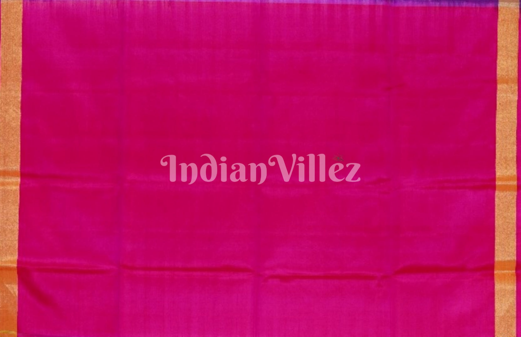 Purple With Pink Pure Kanjivaram Soft Silk Saree