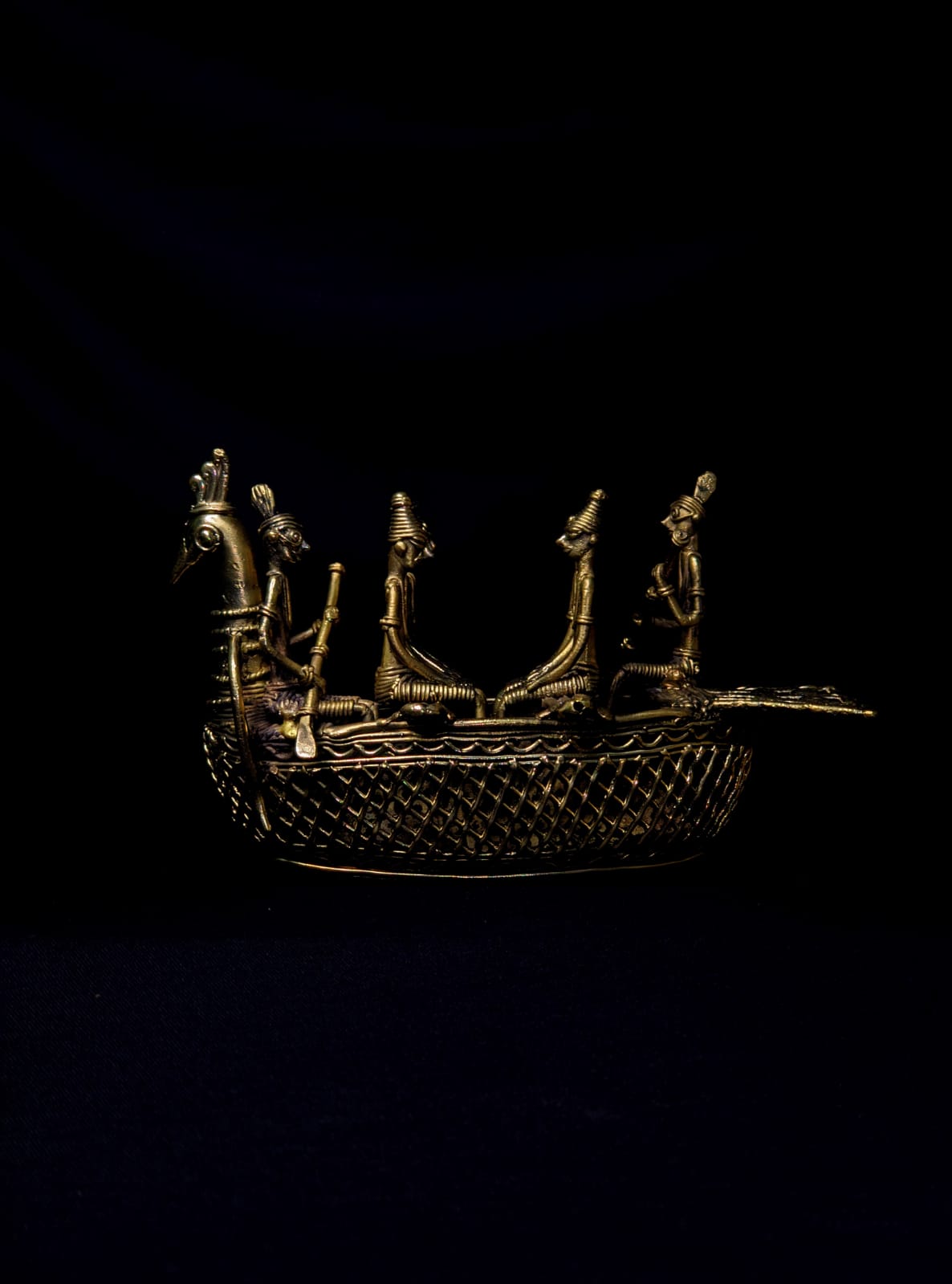 Dhokra Handcrafted Ancient Maritime Boat