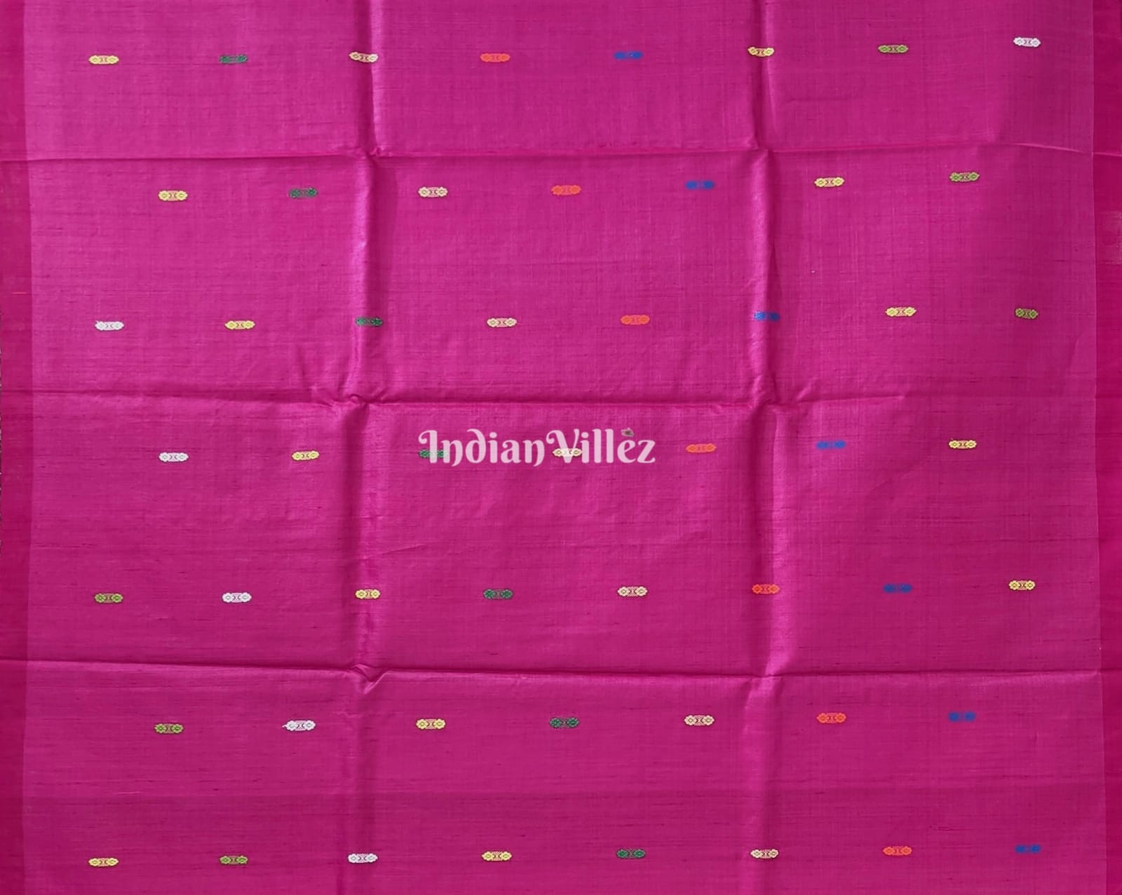 Mustard Yellow with Pink Combination  Dolabedi Theme Gopalpur Tussar Silk Saree