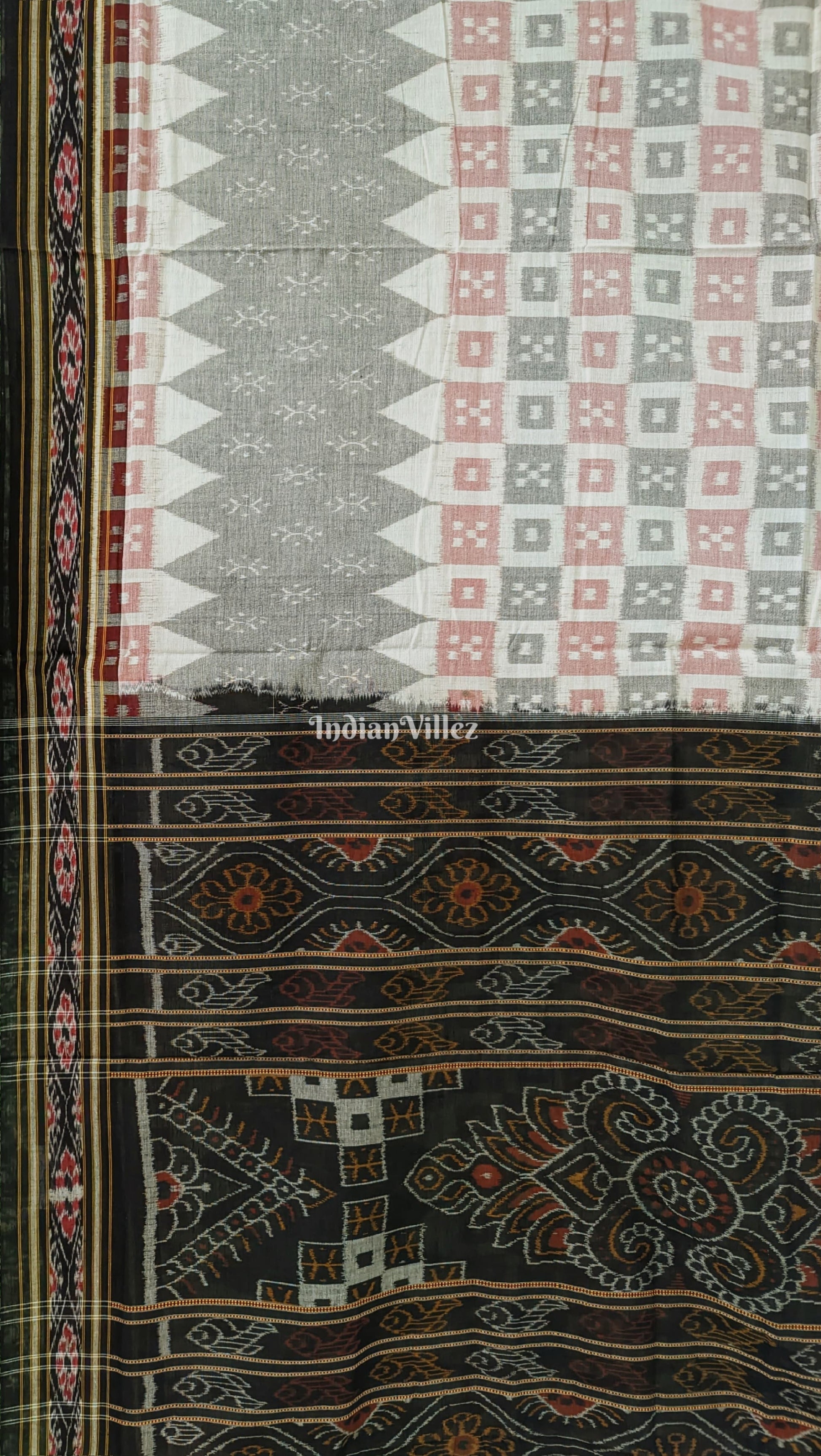 Odisha Ikat Sambalpuri Cotton Saree