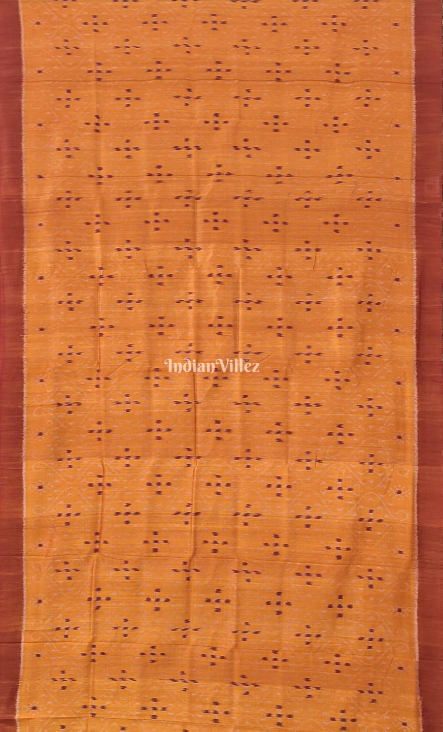 Golden & Deep Bronze Contemporary Gopalpur Tussar Silk Saree