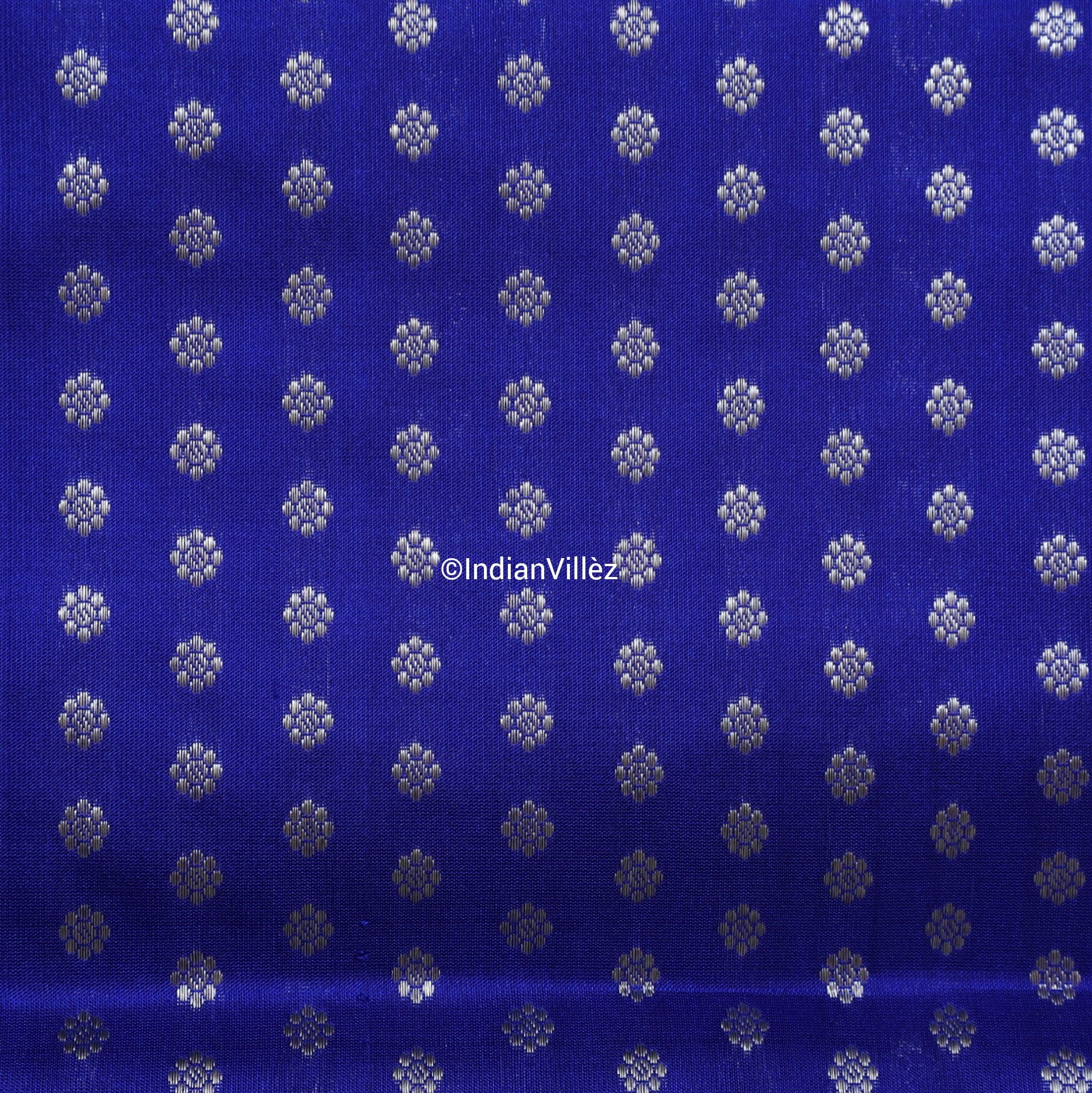 Royal Blue Venkatagiri Silk Handloom Saree