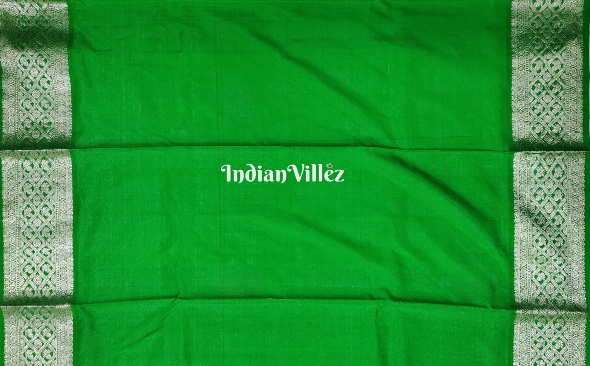 Pink & Green Venkatagiri Silk Pattu Saree