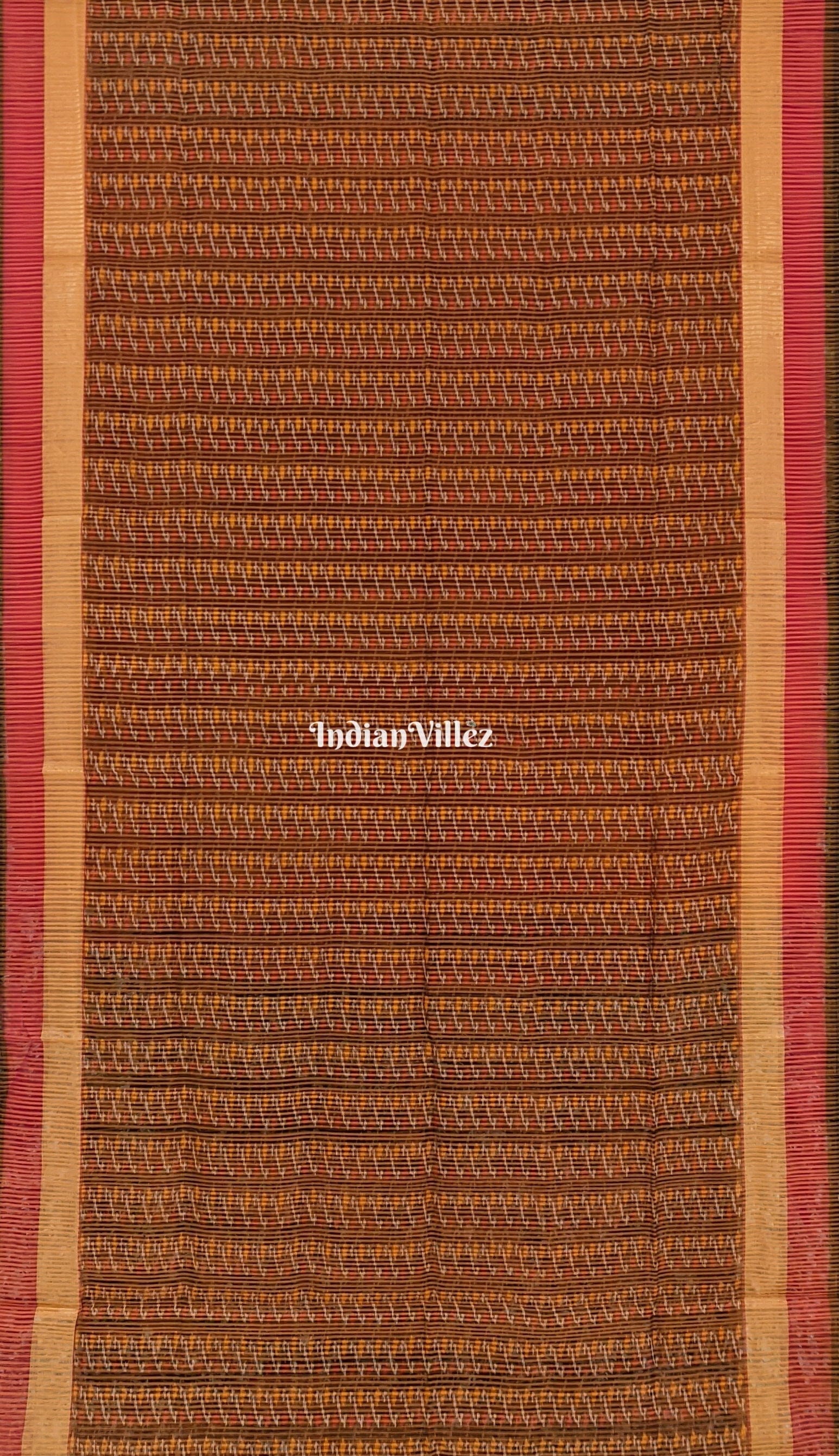 Multicolored Pochampally Ikat Silk Handloom Saree