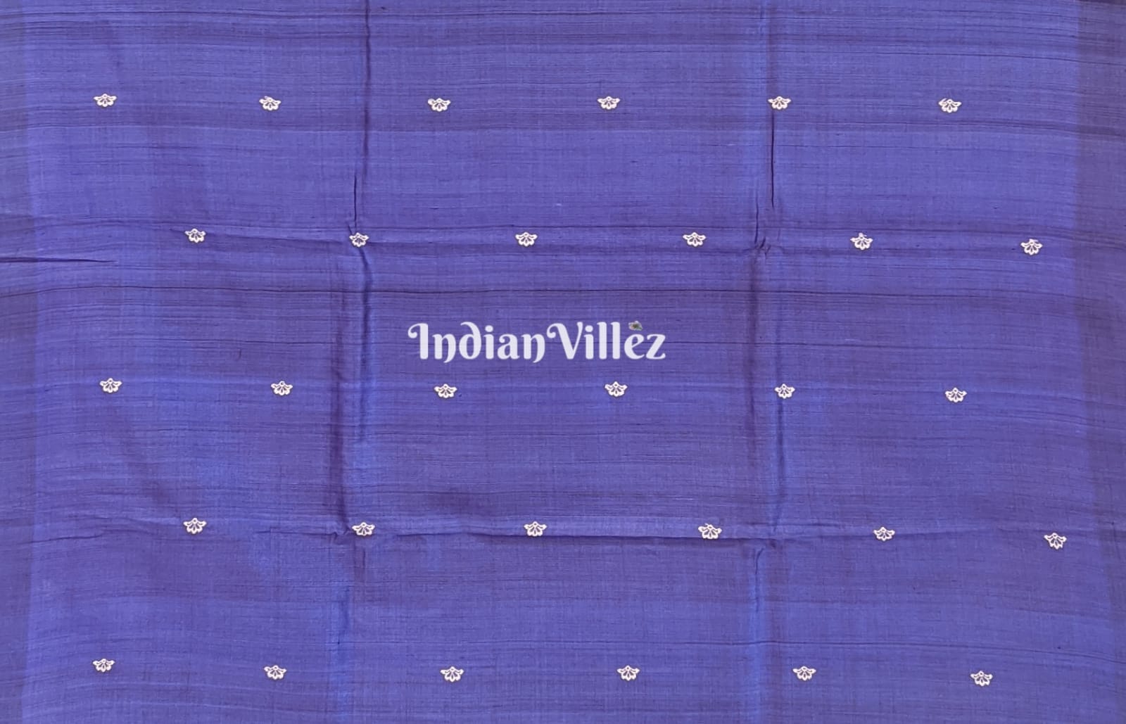 Violet Butterfly Design Gopalpur Tussar Silk Saree