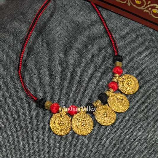 Handmade Tribal Dhokra Necklace