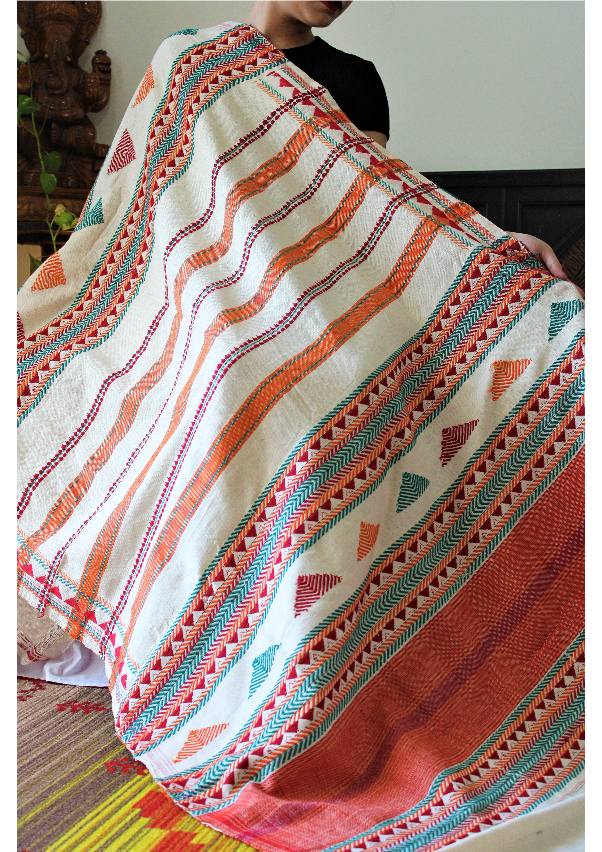 Dongaria Handloom Shawl - IndianVillèz