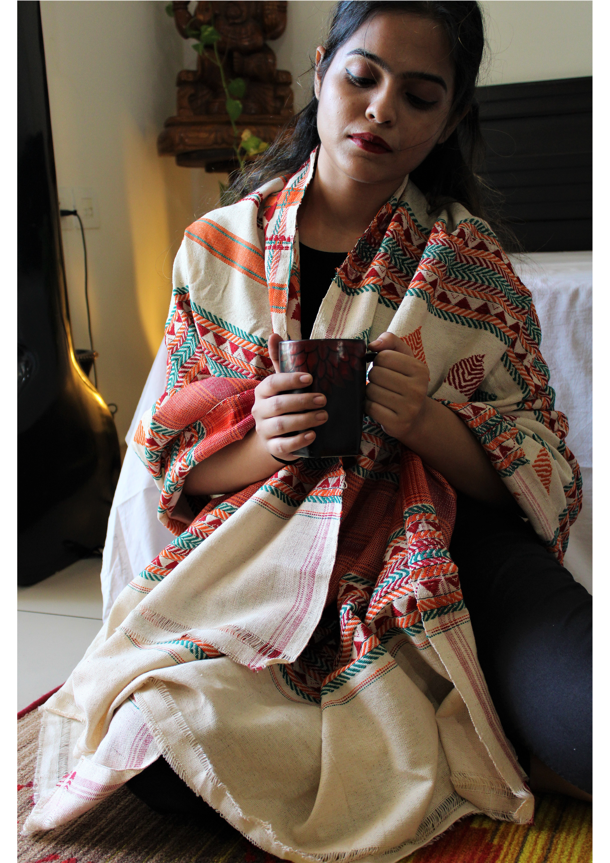 Dongaria Handloom Shawl - IndianVillèz